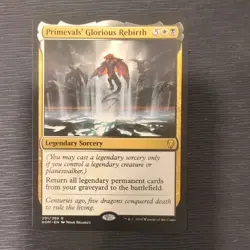 Primevals' Glorious Rebirth NM Dominaria DOM English Regular MTG - Image 1