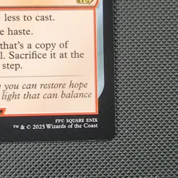 The Fire Crystal R 0135 Final Fantasy FIN Magic MTG pack fresh EN English - Image 4