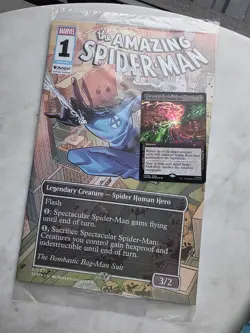 PAX West 2025 MTG Magic The Gathering Spider-Man Promo Comic And Sinister Six - Image 1