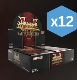 Yu-Gi-Oh Rarity collection 5 Sealed Case, 12 Booster Boxes Ships Now - Image 1