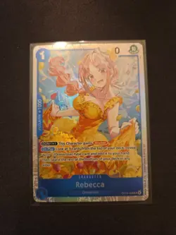 Rebecca OP15-053 SR Adventure on KAMI’s Island English ONE PIECE Card - Image 1