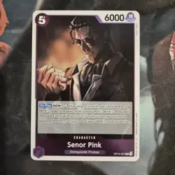 Senor Pink OP10-067 Royal Blood Foil One Piece Tcg - Image 1