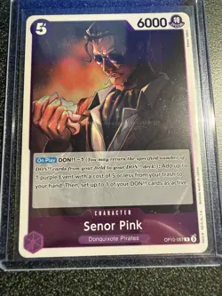 Senor Pink OP10-067 Royal Blood Foil One Piece Tcg - Image 1