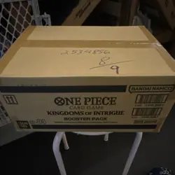 One Piece TCG: Kingdoms of Intrigue SEALED CASE (OP04, English) - Image 1