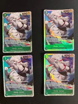 OP06-035 SR Hody Jones Playset x4 One Piece - Image 1
