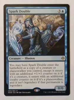 MTG - Spark Double - War of the Spark 068/264 - Regular Rare - Legendary Clone - Image 1