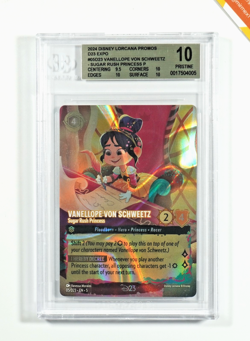 Disney Lorcana BGS 10 Vanellope Von Schweetz #05D23 D23 Collection 2024 English - Image 1