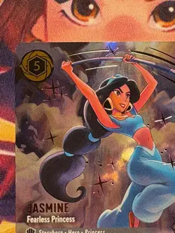 Disney Lorcana - JASMINE - Fearless Princess Enchanted Card - 240/204 FABLED - Image 3