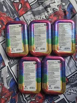 New & Sealed Pokemon TCG: Mega Evolution Ascended Heroes Mini Tin Full Art Set - Image 2