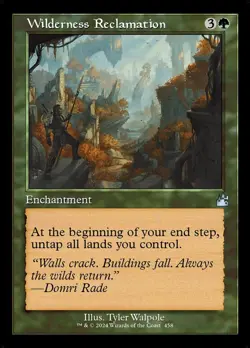 Wilderness Reclamation (Retro Frame) 0458 (NM) - MTG: Ravnica Remastered (RVR) - Image 1