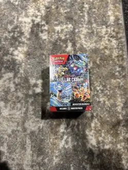 Pokemon TCG Stellar Crown Booster Bundle Sealed - Image 1