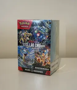 Pokemon TCG - Stellar crown Booster Bundle (6 Packs) - New & Sealed - Image 1