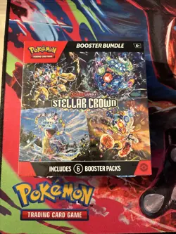 Pokemon TCG: Scarlet and Violet - Stellar Crown Booster Bundle - Sealed - Image 1