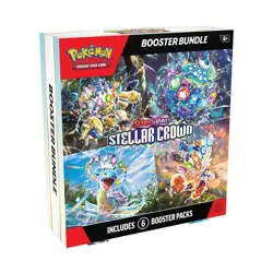 NEW POKEMON TCG: STELLAR CROWN BOOSTER BUNDLE (6 PACKS) SEALED ✅ Trusted Seller - Image 2