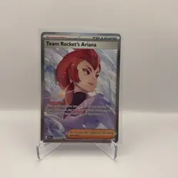 Team Rocket's Ariana 237/182 Special Illustration Destined Rivals Pokemon TCG - Image 1