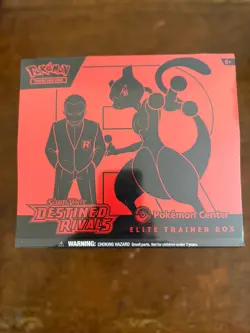 Pokemon TCG Destined Rivals Pokemon Center ETB Elite Trainer Box Sealed - Image 5
