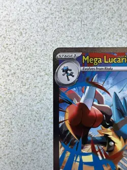 Pokemon Mega Evolution Mega Lucario EX Sir 179/132 English, Near Mint Condition - Image 3