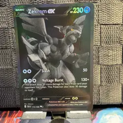 Pokemon TCG Zekrom EX Black Bolt English Card 172/086 S&V - Image 1