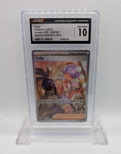 CGC 10 Gem Mint Tulip - Paradox Rift 259/182 - Special Illustration Rare Pokemon - Image 1