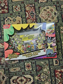 Pokemon TCG Ascended Heroes Premium Poster Collection - Lucario See description - Image 1