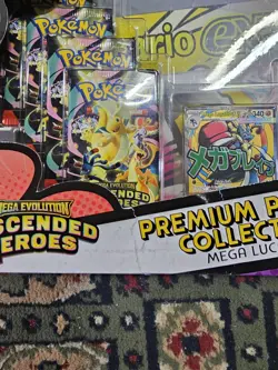 Pokemon TCG Ascended Heroes Premium Poster Collection - Lucario See description - Image 2
