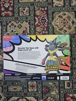 Pokemon TCG Ascended Heroes Premium Poster Collection - Lucario See description - Image 4