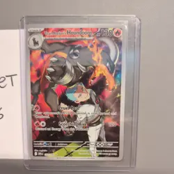 Team Rockets Houndoom Illustration 191/182 Destined Rivals NM PACK FRESH - Image 2