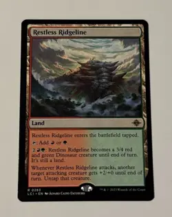 MTG Restless Ridgeline - The Lost Caverns of Ixalan LP - Image 1