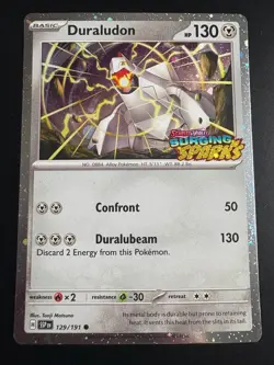 Duraludon Stamped Promo Pokemon Surging Sparks SSP 129/191 Mint - Image 1