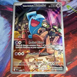 Team Rocket's Wobbuffet 203 Promo Scarlet & Violet Black Star Promo 203 - Image 1