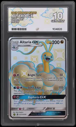 Altaria GX SV77/SV94 ACE 10 Perfect Subgrades Pokemon TCG - Image 1