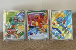 Pokemon TCG First Partner Illustration Collection Series 1 - Kanto GEN 1 Set - Image 1