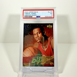 2003-04 Upper Deck - Lebron's Diary LeBron James #LJ10 (RC) PSA 5 - Image 1