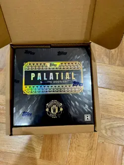 Topps Palatial Manchester United 2025 /26 Hobby Box | IN HAND✅ - Image 1