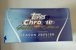 Topps Chrome Bundesliga 2025/26 Sapphire Edition - Hobby Box ✅ In Hand - Image 3