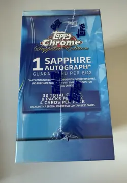 Topps Chrome Bundesliga 2025/26 Sapphire Edition - Hobby Box ✅ In Hand - Image 4