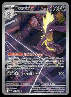 Pokemon Cards Toxtricity 103/094 Phantasmal Flames Illustration Rare NM - Image 1