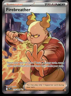 Pokemon Cards Firebreather 119/094 Phantasmal Flames Ultra Rare NM - Image 1