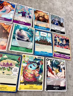 One Piece TCG Pre-Release Stamped Cards Lot Bundle (14) - Image 3
