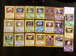 Huge Jungle Pokemon Card Lot - Holos, 1st Editions, Shadowless - Image 1