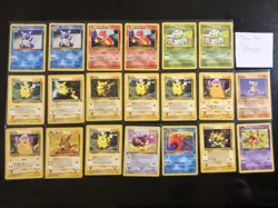 Huge Jungle Pokemon Card Lot - Holos, 1st Editions, Shadowless - Image 2