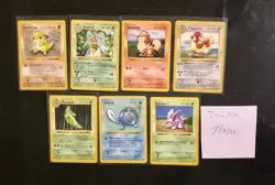 Huge Jungle Pokemon Card Lot - Holos, 1st Editions, Shadowless - Image 3