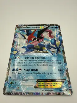 Pokemon Ash-Greninja EX XY133 Jumbo Promo Oversized Full Art Holo Rare Card 2016 - Image 4
