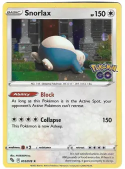 Snorlax - (Cosmos Holo) Promo Miscellaneous Cards & Products 055/078 NM - Image 1