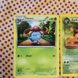 Pokemon TCG Gloom, Dark Gloom, Erika's Gloom Lot 3 Creature Cards English - Image 3