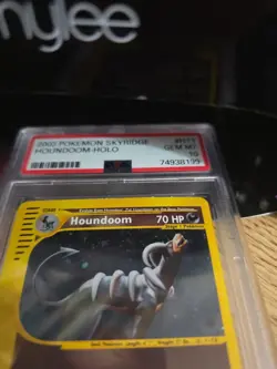 2003 POKEMON SKYRIDGE HOUNDOOM HOLO RARE PSA 10 GEM MINT CARD - Image 2