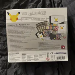 Pokemon Trading Card TCG: 25th Anniversary Celebrations Elite Trainer Box Sealed 820650809439 - Image 2