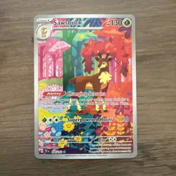 Sawsbuck 166/162 SV05: Temporal Forces - Pokemon Card - NM - Image 2