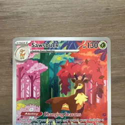 Sawsbuck 166/162 SV05: Temporal Forces - Pokemon Card - NM - Image 3