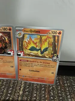 Pokemon Emboar 013/086 Prize Pack Series 8 Card Regular & Quilava - Image 5
